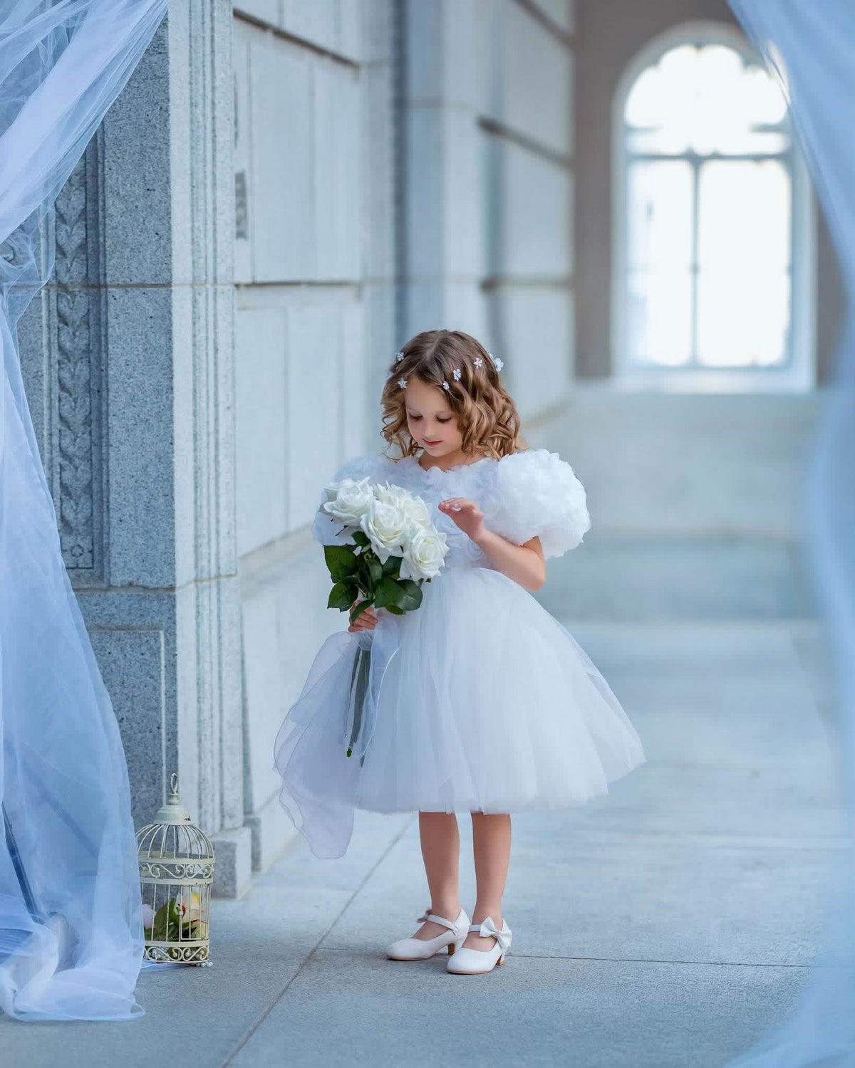 Sugar Cloud | Girls Couture Tulle Dress