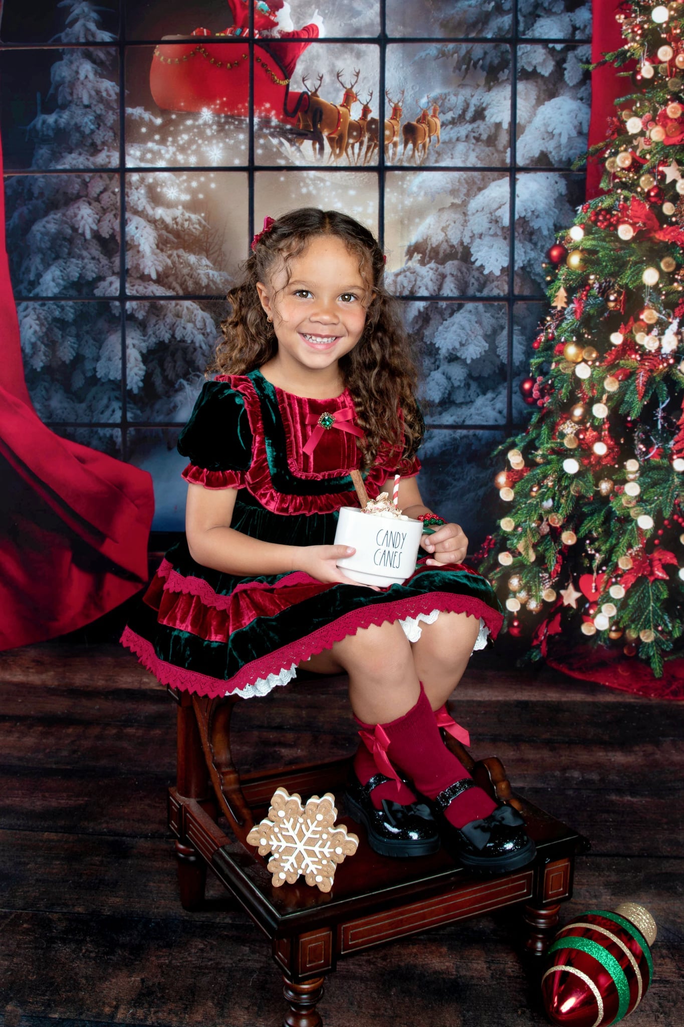 Velvet Noël Dress | Holiday 100% Silk Velvet | Preorder 🎄✨