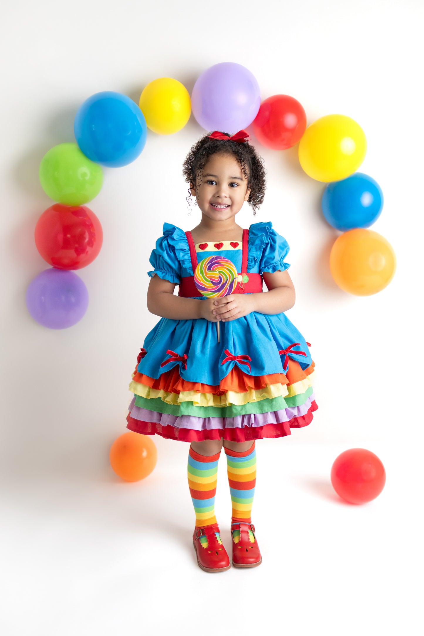 π Rainbow Party Dress RTS! π