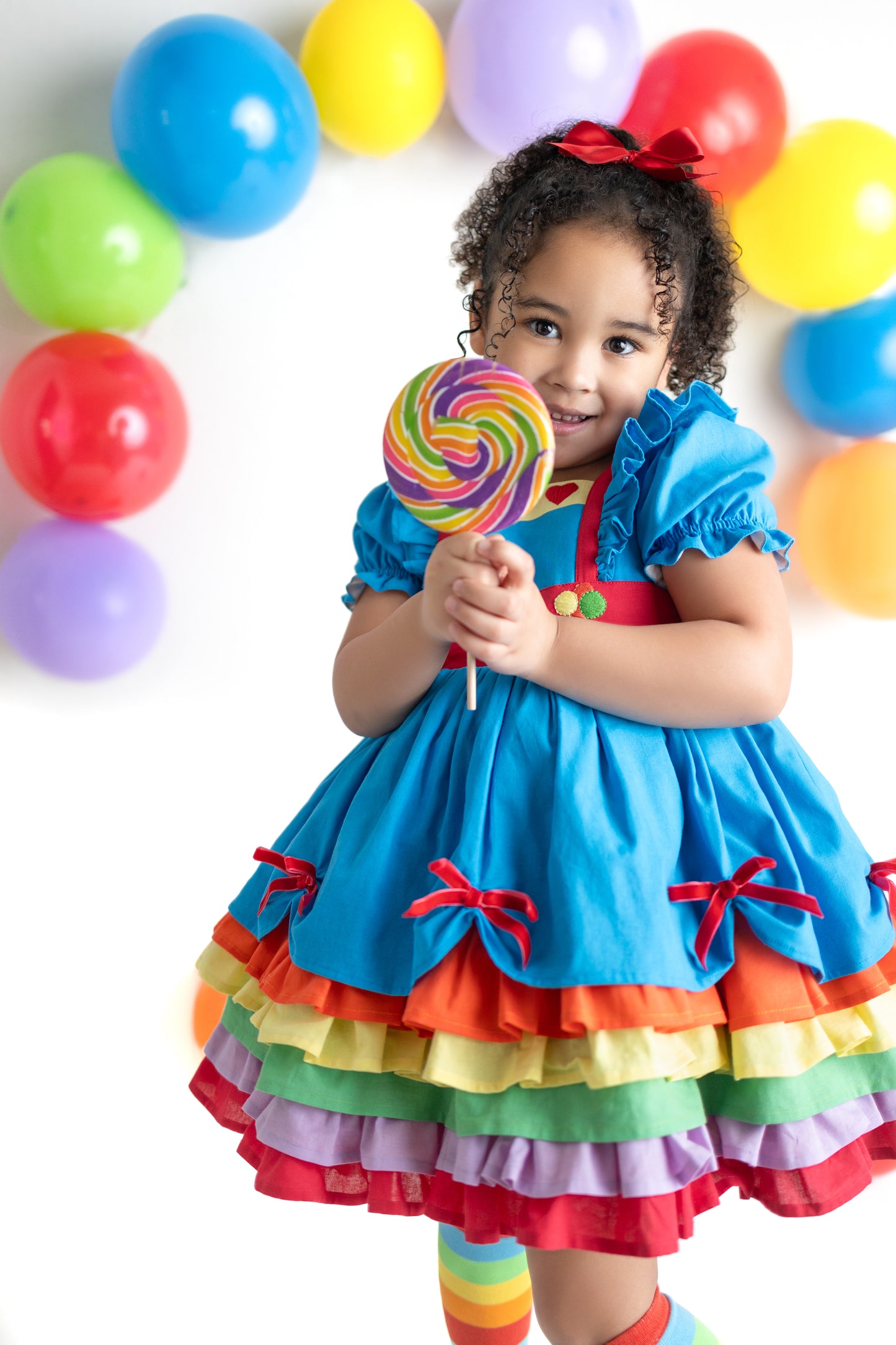 π Rainbow Party Dress RTS! π