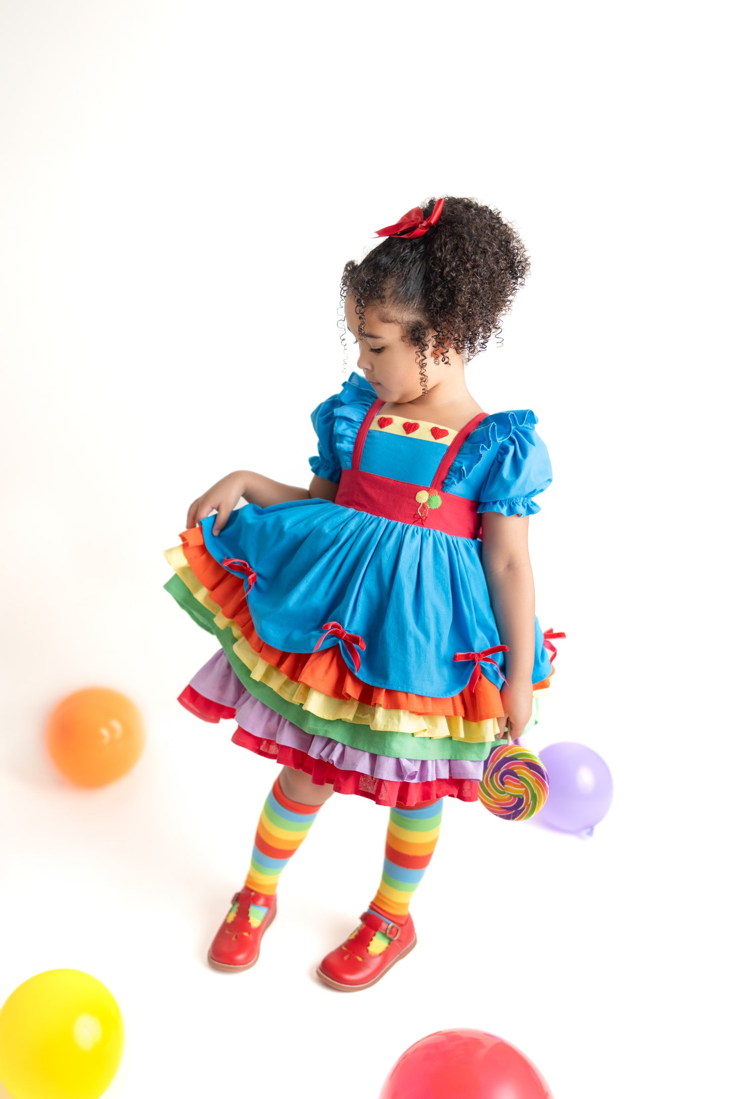 π Rainbow Party Dress RTS! π