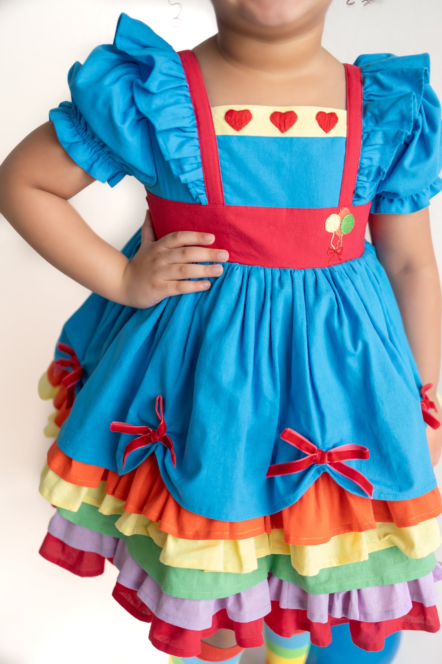π Rainbow Party Dress RTS! π