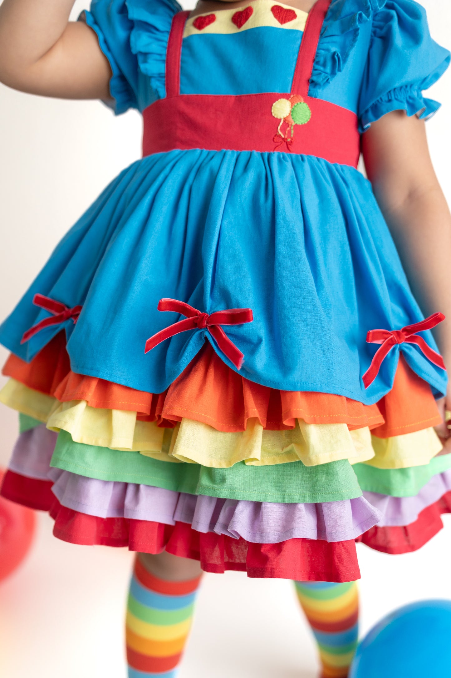 π Rainbow Party Dress RTS! π