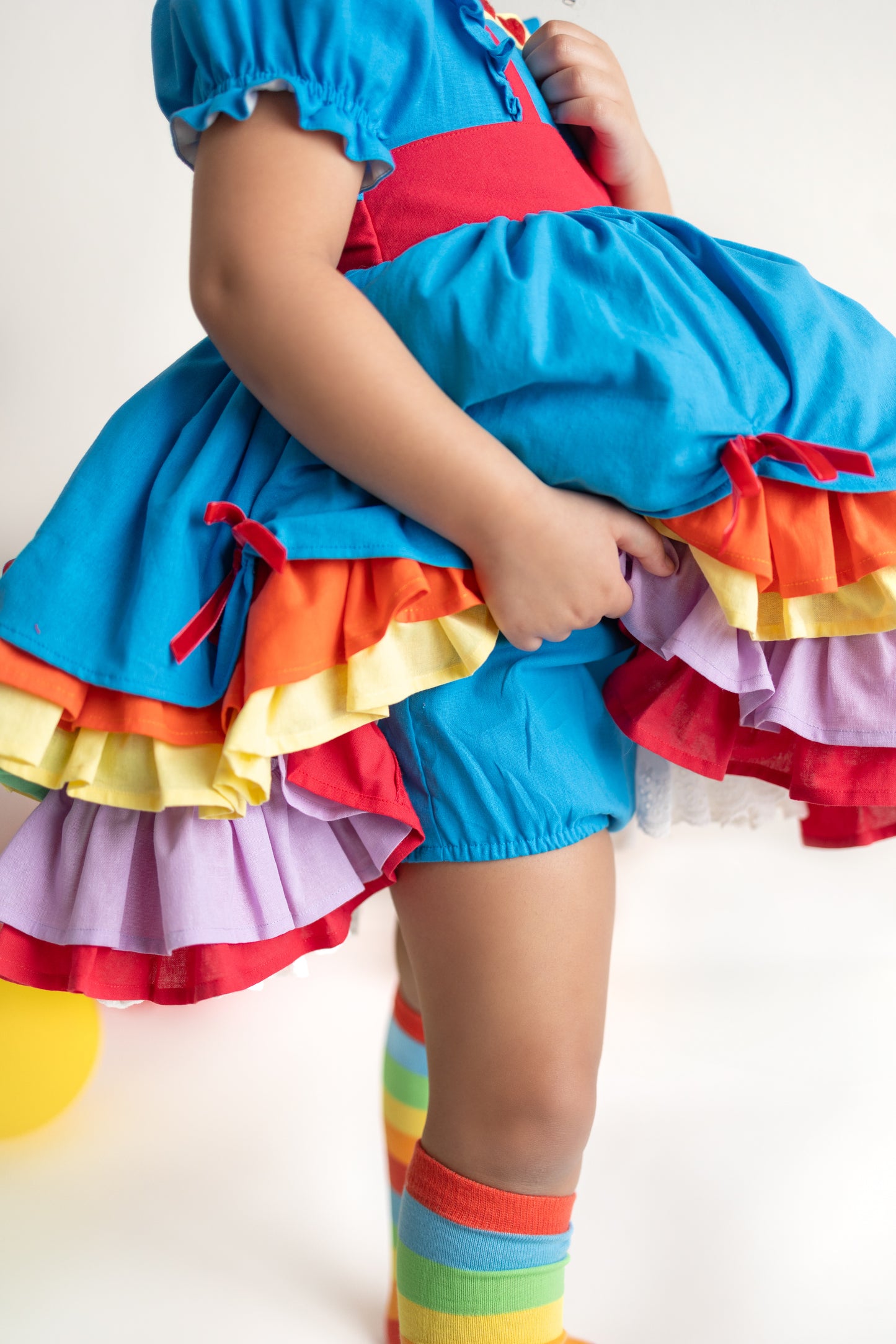 π Rainbow Party Dress RTS! π
