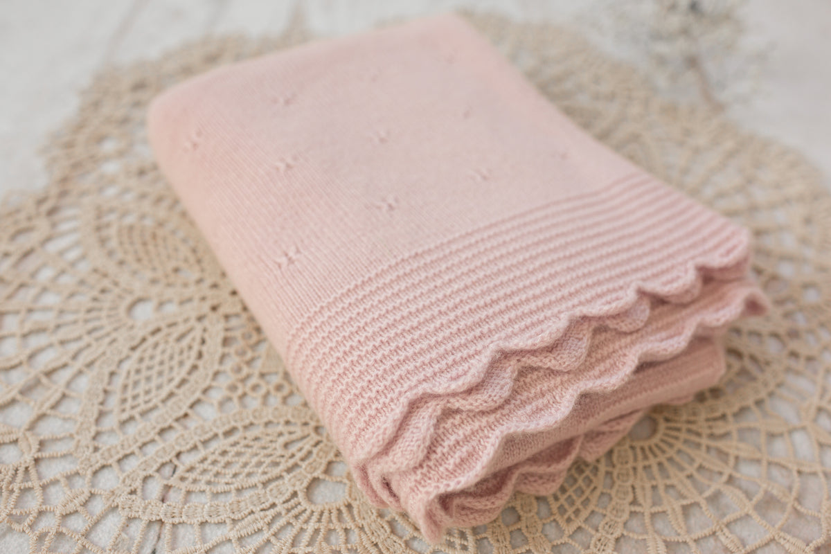 Couverture Bébé Cachemire — Pointelle Héritage