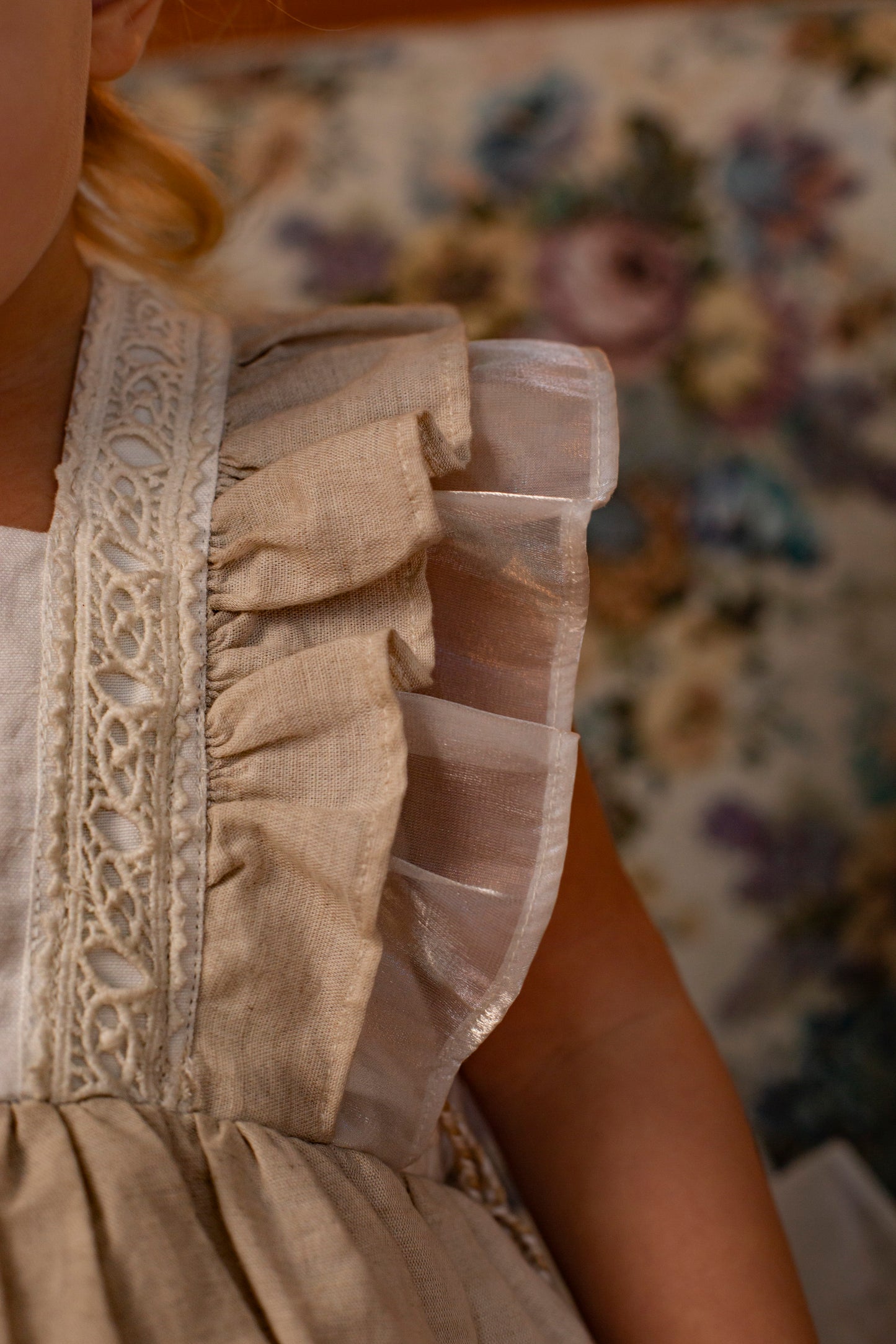 ✨ The Ukrainian Heritage Dress – "Wheat and Flowers" ✨