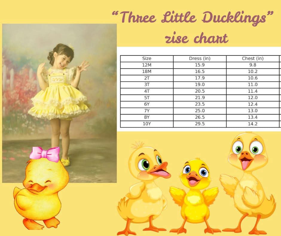 ✨ “Three Little Ducklings” Dress ✨ RTS