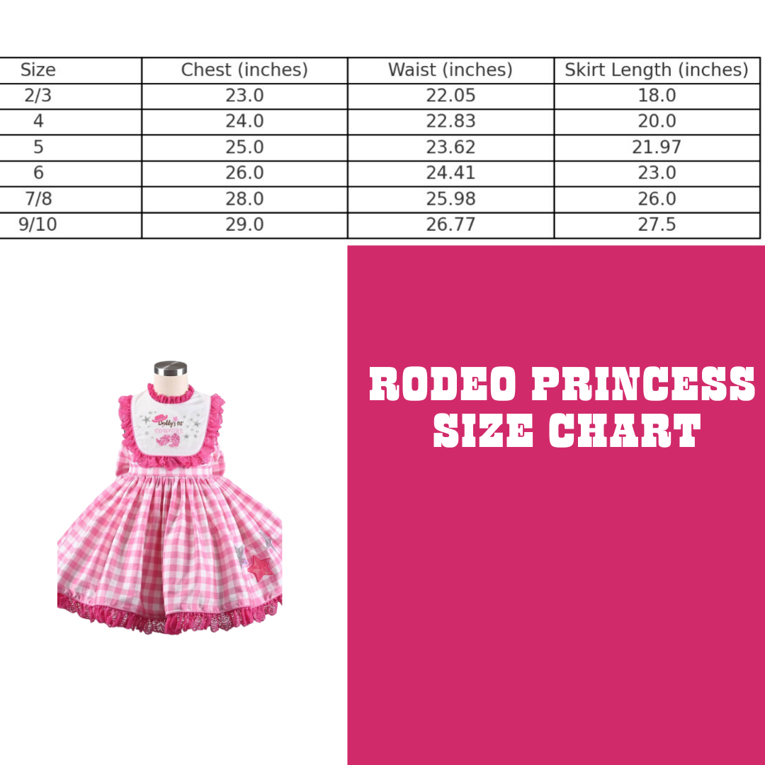 Rodeo Princess Dress RTS