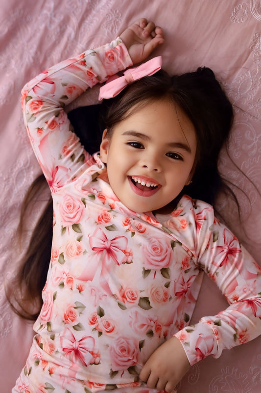 Rose Petals Lullaby Kids Pajamas — Guaranteed Drop