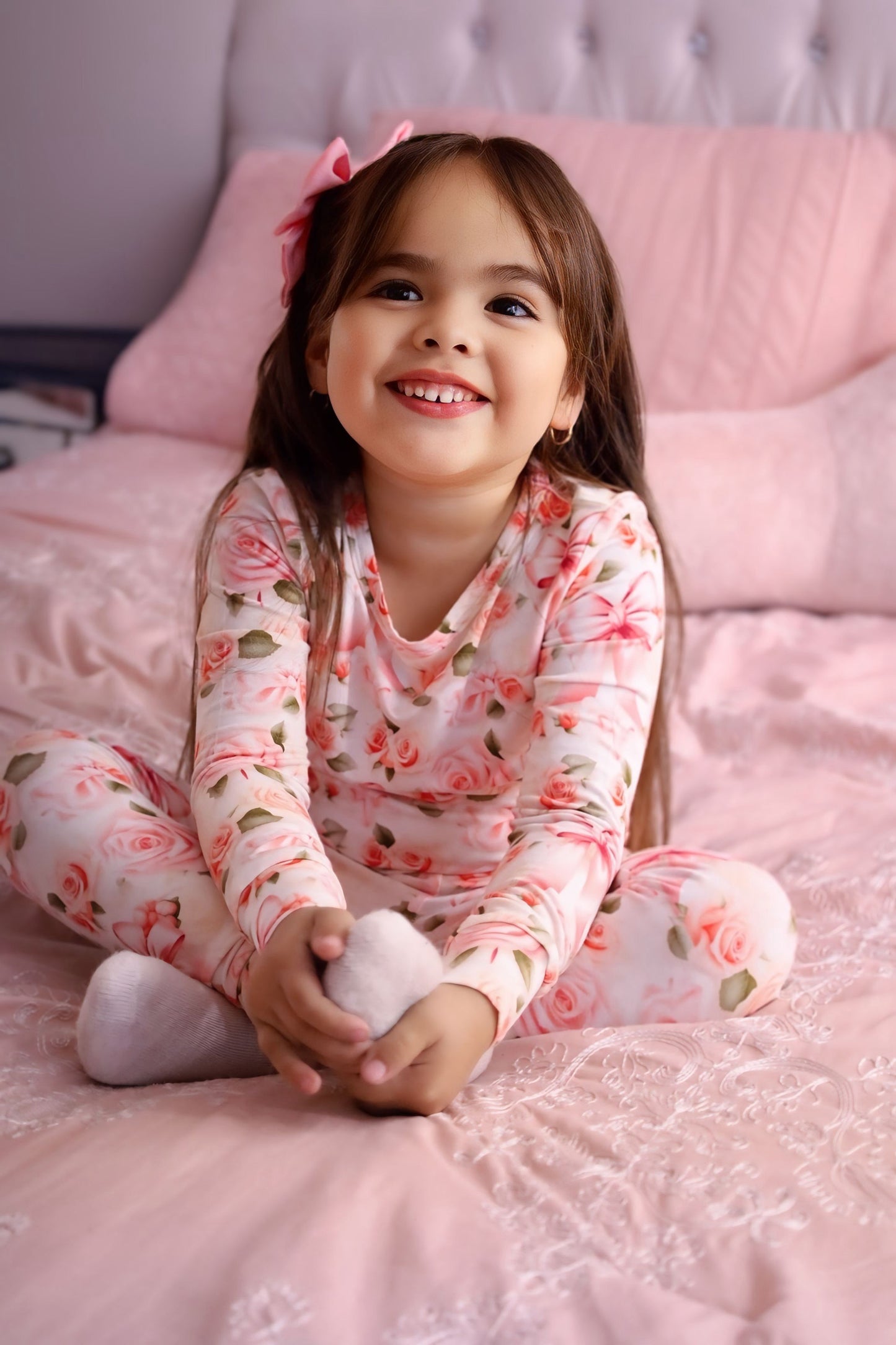 Rose Petals Lullaby Kids Pajamas — Guaranteed Drop