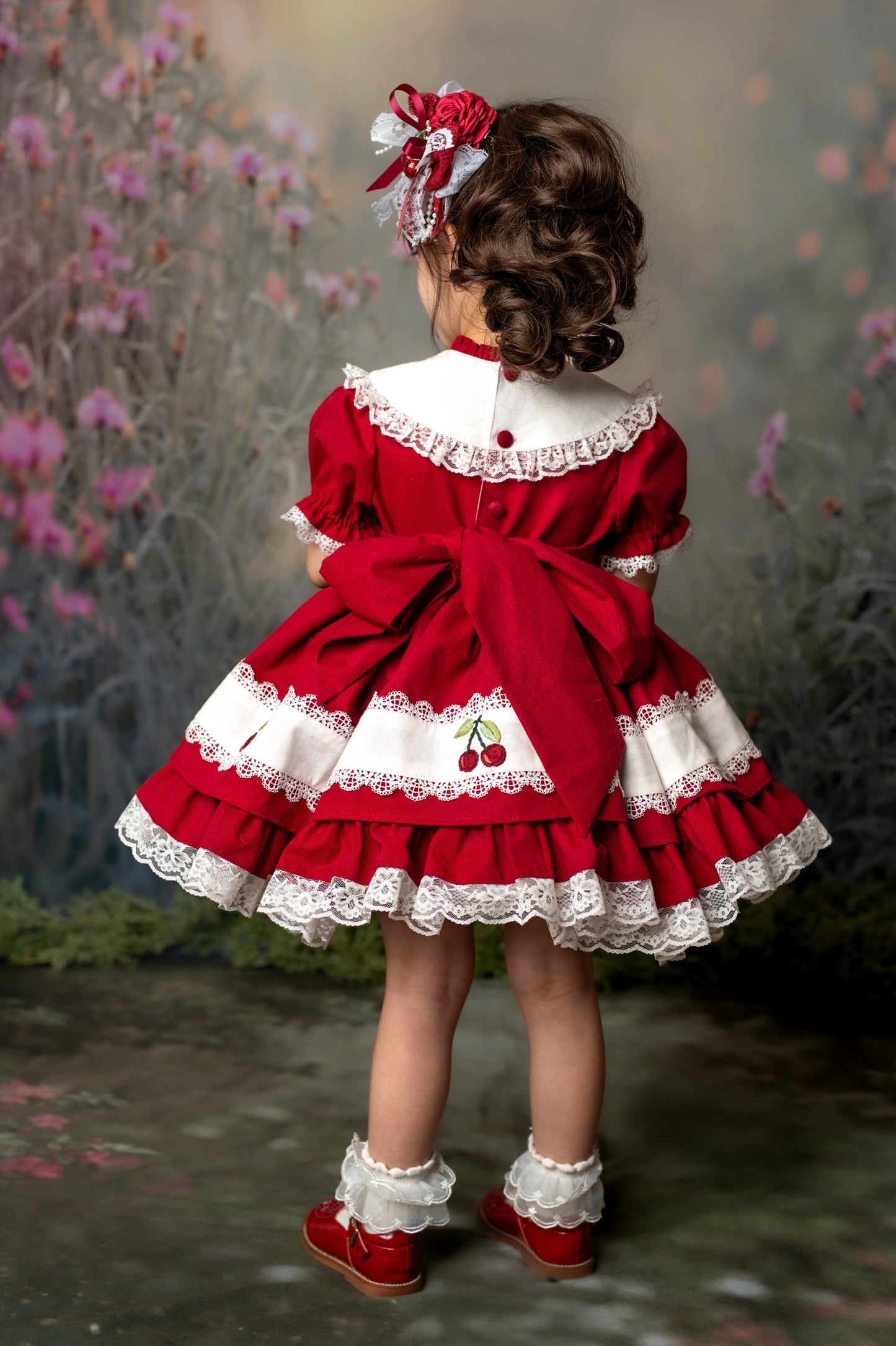 π Sweet Cherry Blossom Dress