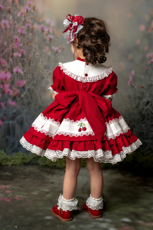 🍒 Sweet Cherry Blossom Dress