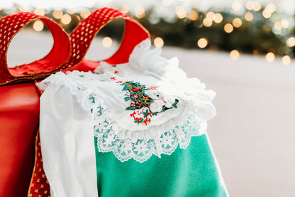 🎄✨ Winter Bear Dress ❄️🐻‍❄️ RTS