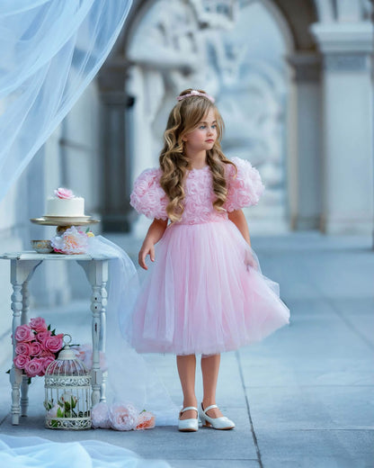 Sugar Rose | Girls Couture Tulle Dress