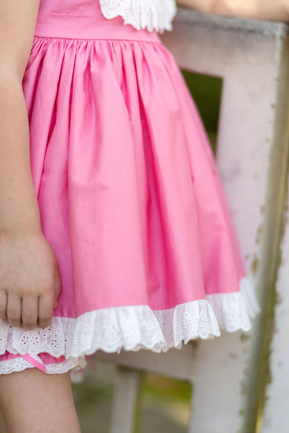 Bella Spring Dreams – Floral Girls Boutique Dress | Luxury Spring & Birthday Special Occasion Dress