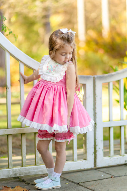 Bella Spring Dreams – Floral Girls Boutique Dress | Luxury Spring & Birthday Special Occasion Dress