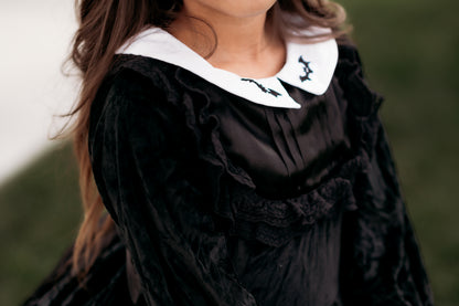 Victoria Velvet Dress – Luxury Velvet Boutique Girls Dress | Heirloom Style Special Occasion Dress