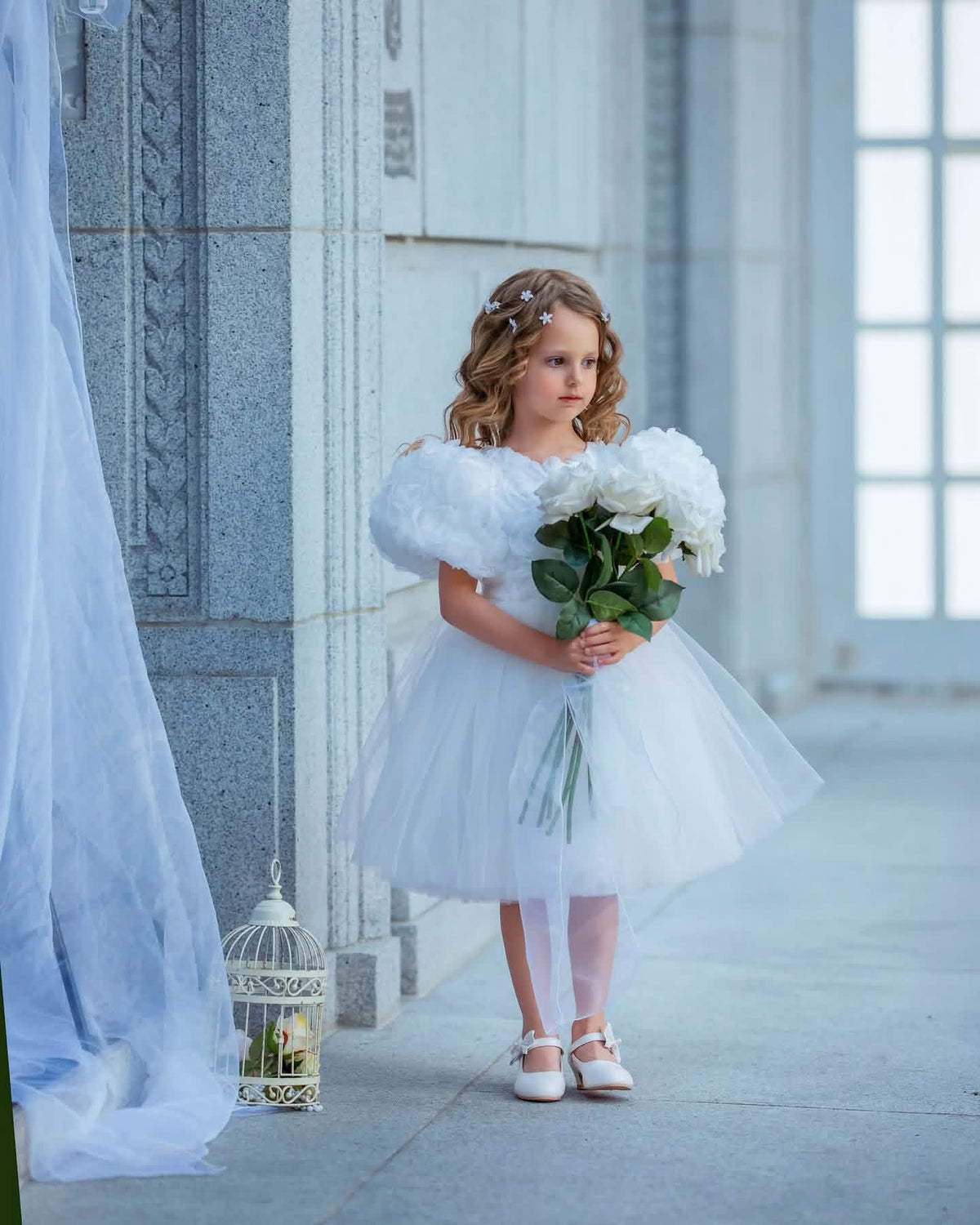 Sugar Cloud | Girls Couture Tulle Dress