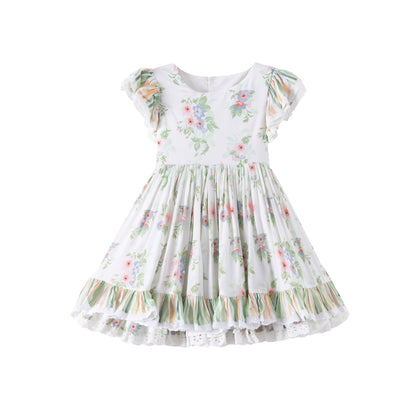 Sage Garden Dress READY TO SHIP