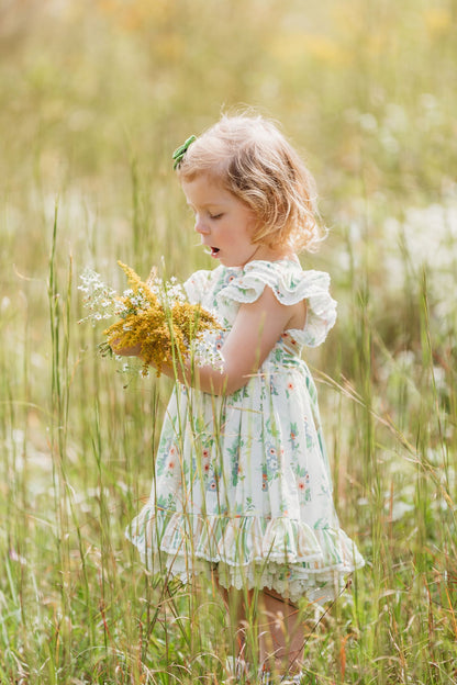 Sage Garden Dress READY TO SHIP