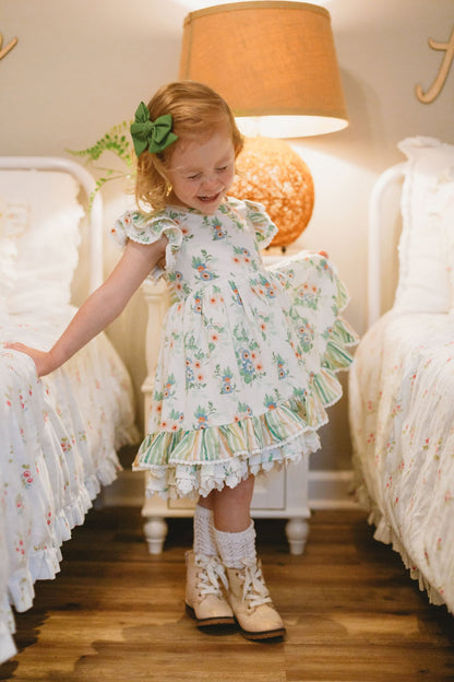 Sage Garden Dress READY TO SHIP