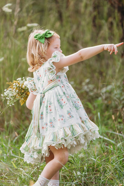 Sage Garden Dress READY TO SHIP