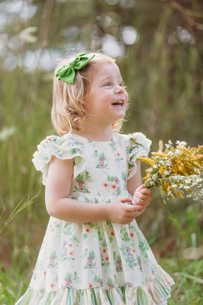 Sage Garden Dress READY TO SHIP