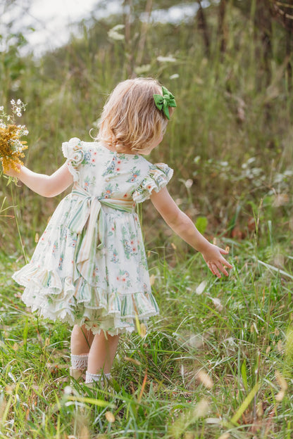 Sage Garden Dress READY TO SHIP