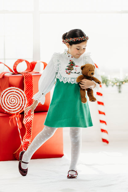 🎄✨ Winter Bear Dress ❄️🐻‍❄️ RTS