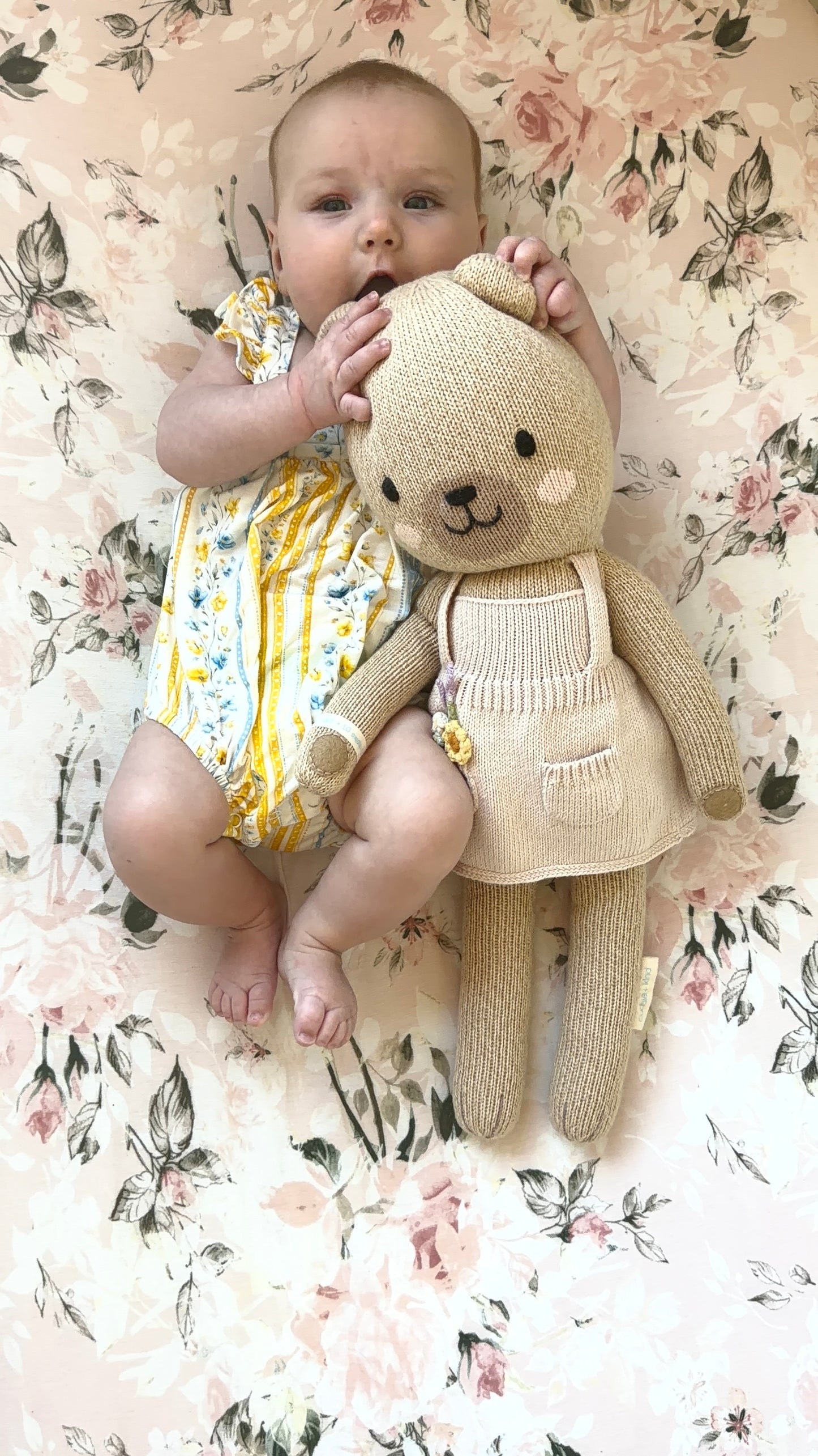 Sunshine & Daisies Girls Bamboo Bubble | Yellow Floral