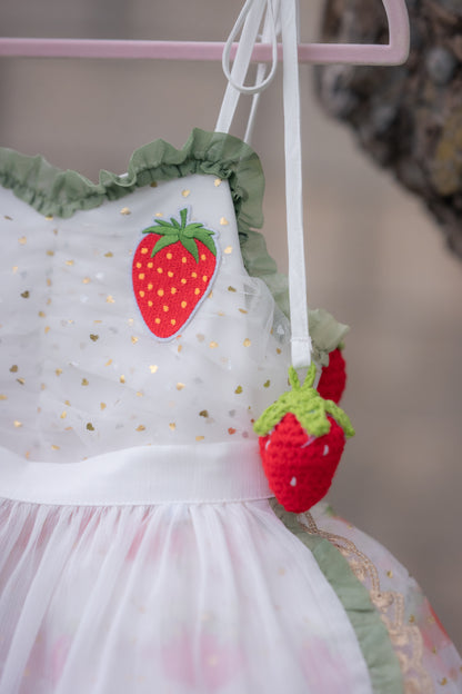 Strawberry Lumière Dress
