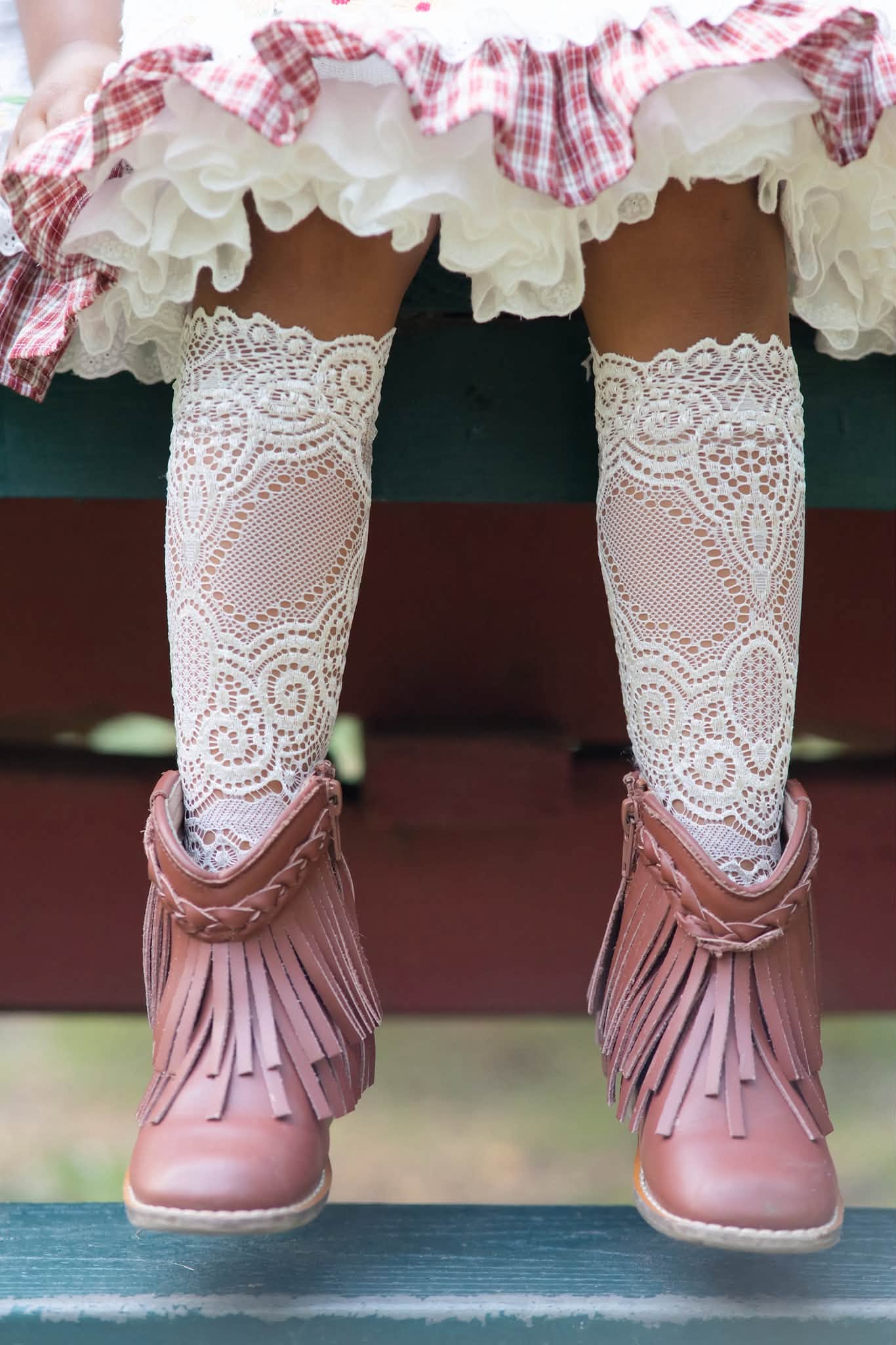 Kada Lace Socks — A Whisper of Lace