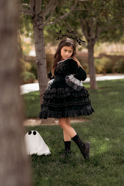 Victoria Velvet Dress – Luxury Velvet Boutique Girls Dress | Heirloom Style Special Occasion Dress