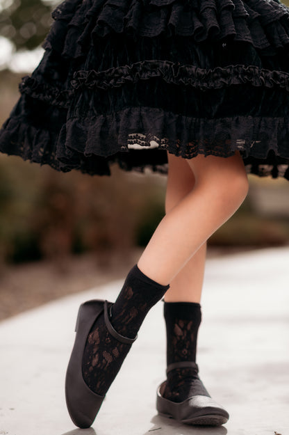 Victoria Velvet Dress – Luxury Velvet Boutique Girls Dress | Heirloom Style Special Occasion Dress