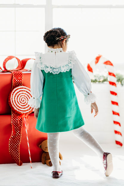 🎄✨ Winter Bear Dress ❄️🐻‍❄️ RTS