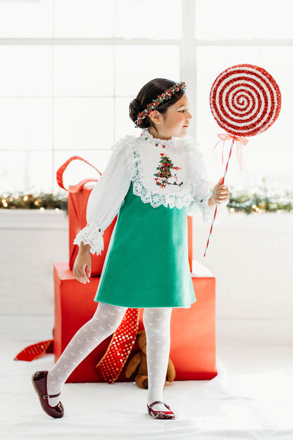 🎄✨ Winter Bear Dress ❄️🐻‍❄️ RTS