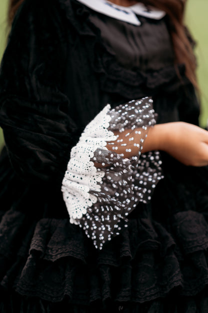 Victoria Velvet Dress – Luxury Velvet Boutique Girls Dress | Heirloom Style Special Occasion Dress
