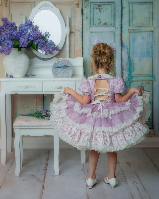 Lilas Étoilé Dress