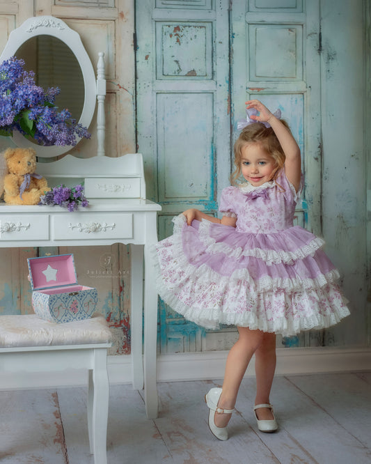 Lilas Étoilé Dress