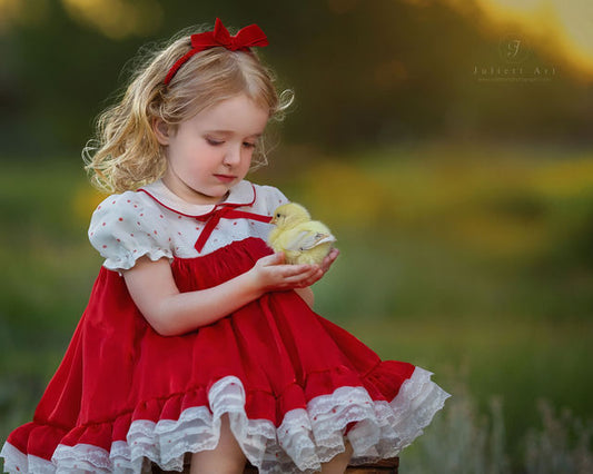 Petit Rouge Délice Dress