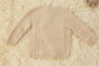 Cashmere Cable Knit Cardigan for Baby & Kids