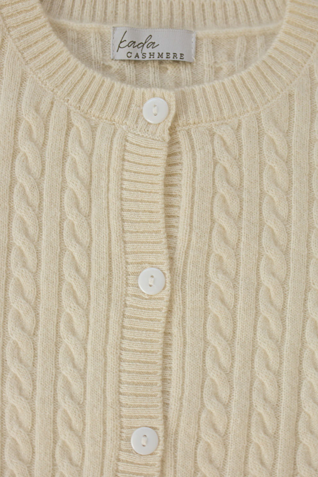 Cashmere Cable Knit Cardigan for Baby & Kids