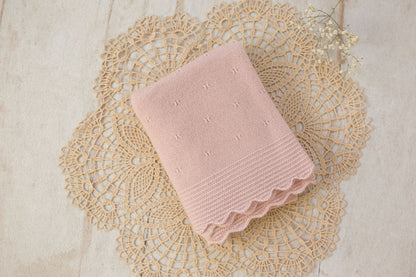 Cashmere Baby Gift Set — Blanket, Pointelle Beanie & Cashmere Socks (3-piece)