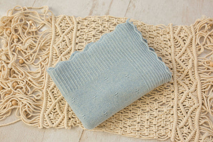 Cashmere Baby Gift Set — Blanket, Pointelle Beanie & Cashmere Socks (3-piece)