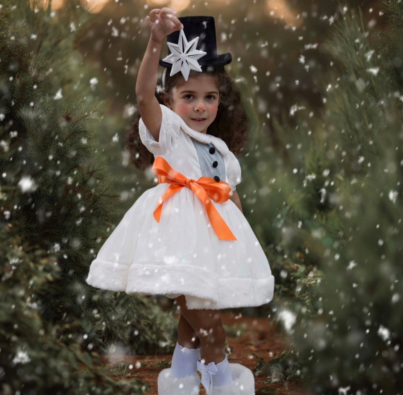 Jolly Snow Dress, Preorder