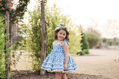 Blueberry Picnic Dress