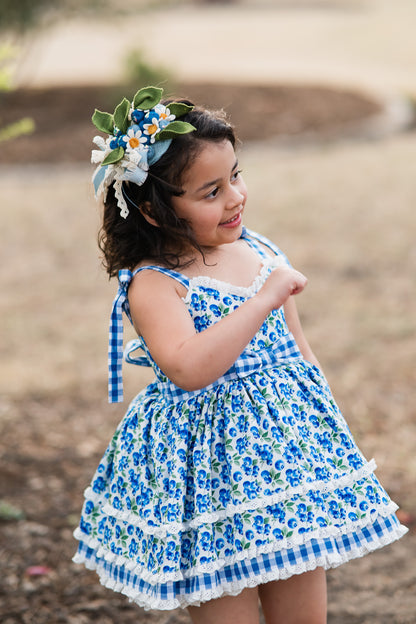 Blueberry Picnic Dress