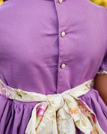 Violet Cottage Girls Dress Set - Ready to Ship