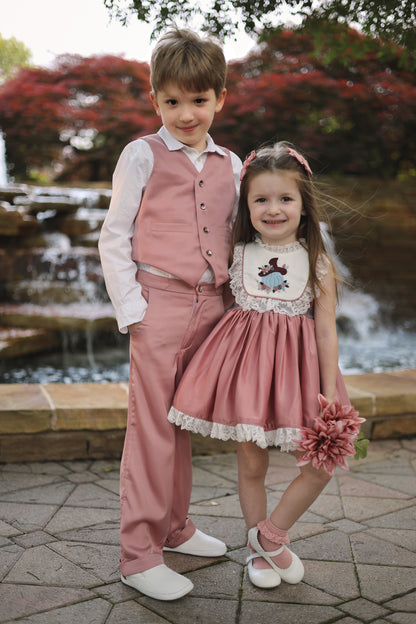 October Blush Boys Set — Ready to Ship 🎩