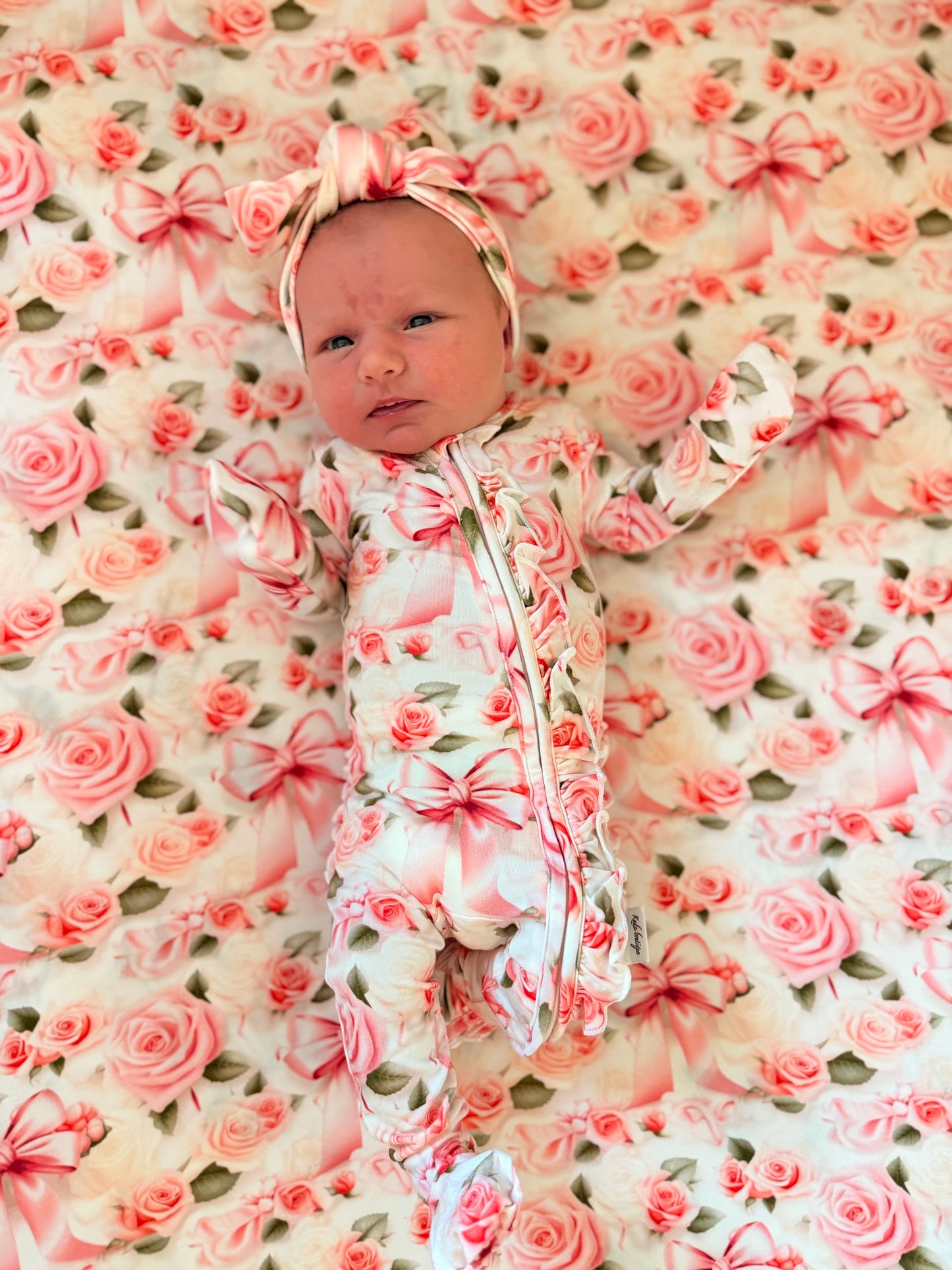 Rose Petals Lullaby Bamboo Zippy